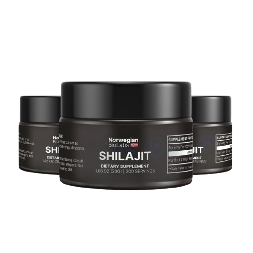 3x Norwegian BioLabs Shilajit | 15% Discount Ships Every 3 Months